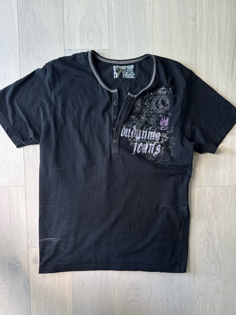 y2k graphic black tshirt